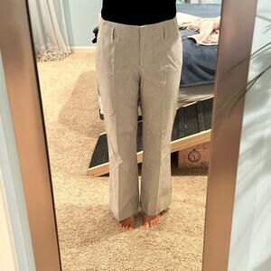 Ann Taylor Loft Pinstripe Trousers size 6